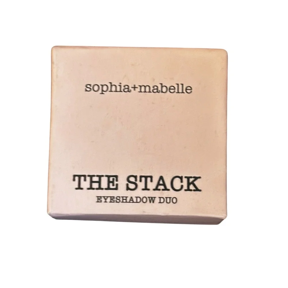 Sophia + Mabelle The Stack Eyeshadow Duo So Festive Matte Shimmer Cruelty Free
